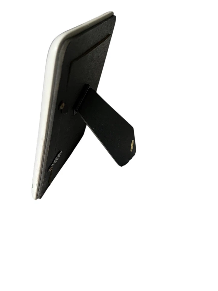 VINTAGE Porcelain Picture Frame White Pink Floral Fits 5”x 3.5” Taiwan FAST SHIP - Image 3 of 4