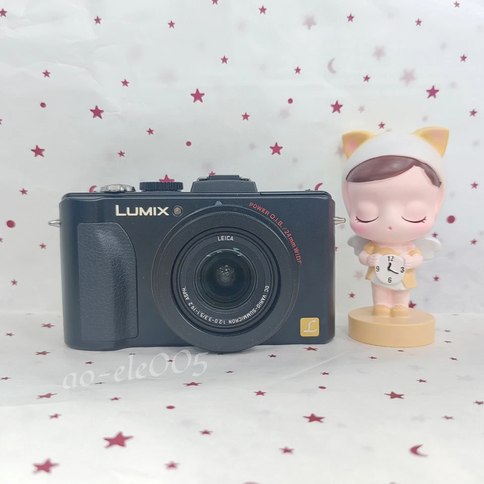 Cámara digital Panasonic LUMIX DMC-LX5 10,1 MP 3,8X con zoom óptico negra 90 % NUEVA Foto 3 de 4