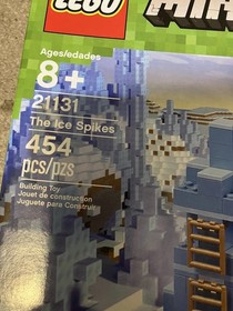 Brand New, Authentic LEGO Minecraft: The Ice Spikes (21131) LEGO Set, Read