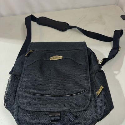 Ricardo Beverly Hills Black Shoulder Bag Messenger Tote Excellent Condition!!