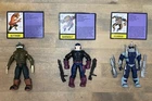 GI JOE Lot 2001 - 3 Manimals Figures Iguanus Slythor & Warwolf READ