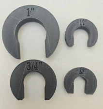 4 pc.  Disconnect & Removal Tool Set for shark bite Acme type fittings