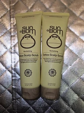 Sun BUM Revitalizing Detox Scalp Scrub Shampoo ALL HAIR TYPES 6 FL OZ Lot Of 2