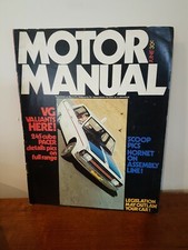 Motor Manual Magazine 1970
