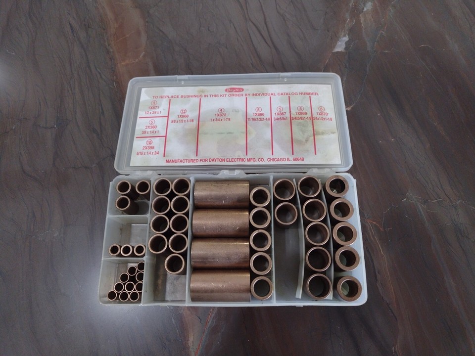 Dayton 1X968 Bronze Bushing Assortment Kit eBay