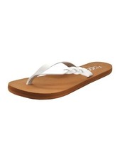 Flojos Women's Serenity Thin Profile Thong Sandals Padded Foot Bed Arch Support