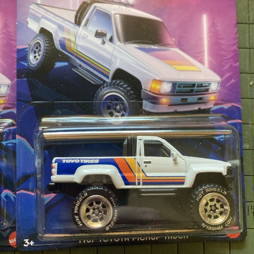 LOT of 2 - 2024 HOT WHEELS Tubular Trucks - 1987 Toyota Pickup - WM Exclusive - Picture 3 of 3