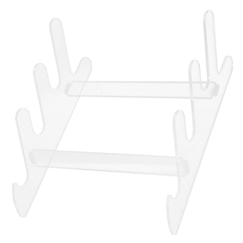 Keyboard Storage Rack Clear Display Stand Aesthetic Desk Accessories - Afbeelding 2 van 12