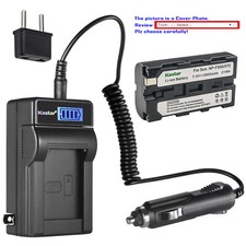 Kastar Battery LCD AC Charger for Sony NP-F570 CCD-TR3100 CCD-TR3200 Camcorder