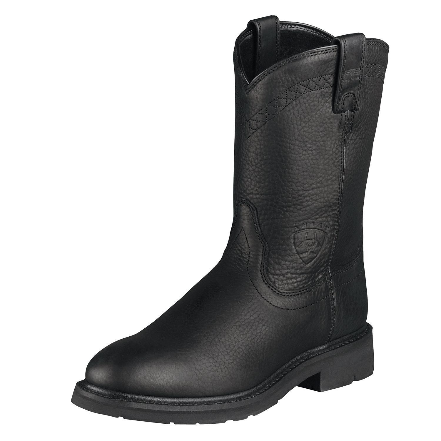 Ariat Men's Black Sierra Work Boots 10002422 Ariat Men's Black Sierra Work Boots 10002422