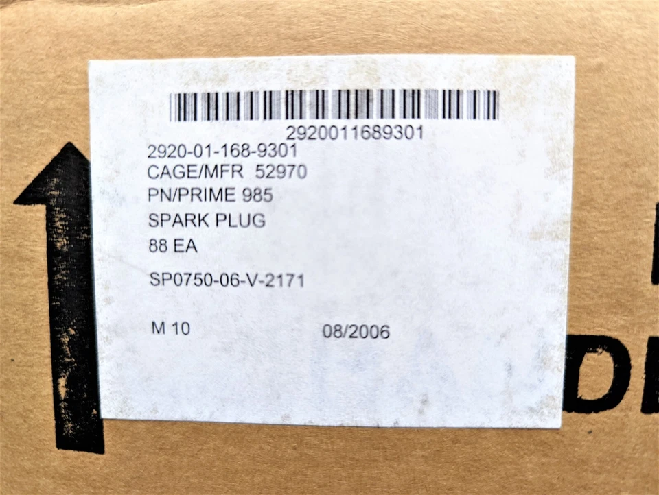 (88) Bujías AUTOLITE 985, Resistencia Cobre (22 4 PAQUETES) EMISIÓN MILITAR [A6S5 Foto 4 de 4