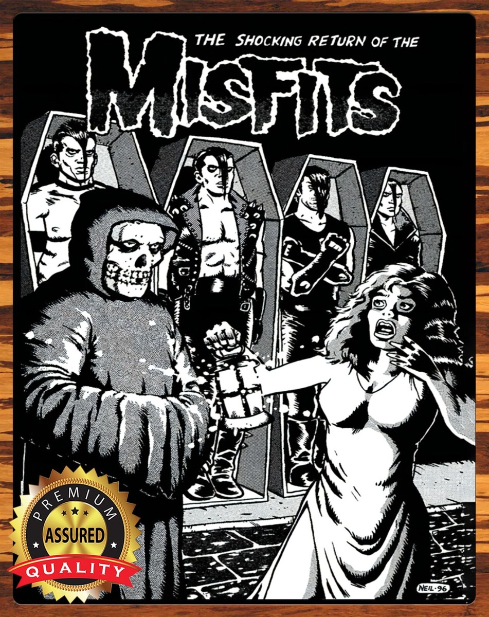 Misfits - The shocking return of the Misfits - Metal Sign 11 x 14