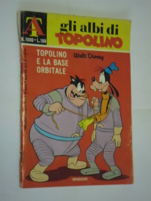ALBI DELLA ROSA - THEN MOUSE albums - No. 1060 - Disney mondadori year 1975 used -