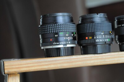 Minolta MD mount 50mm F1.4 | Standard | f/1.4 | Minolta MD 28mm F2