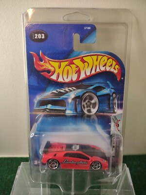 2003 Mattel Hot Wheels Lamborghini Diablo FINAL RUN 9/12 57180-0714 Sealed NIP