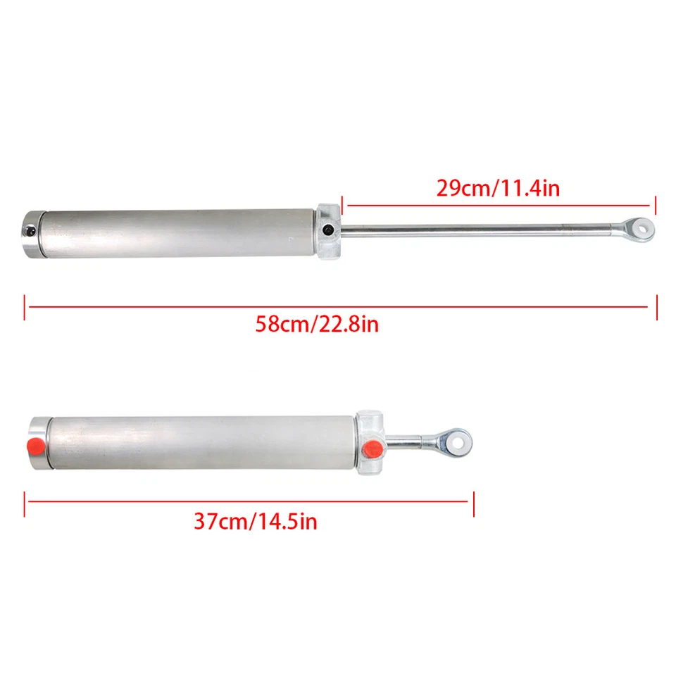 Гидравлический цилиндр с откидным верхом для Chrysler Sebring 96-06 2x TC-121- Chrysler - Изображение 2 из 4