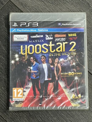 Yoostar 2 In The Movies Sony PlayStation 3 PS3 Brandneu Sealed