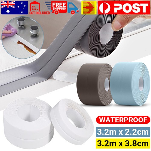 3.2M Kitchen Bathroom Sink Sealing Strip Waterproof Caulk Tape Self