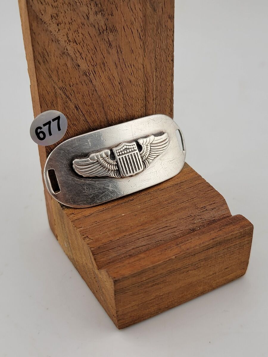Rare Antique Sterling Silver WWII USA Sweetheart Military Rare Antique Sterling Silver WWII USA Sweetheart Military