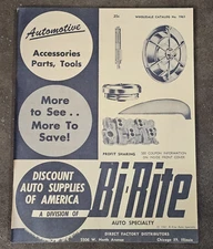 1961 HOT ROD Custom CATALOG Drag Racing hubcaps intakes blowers gauges weiand