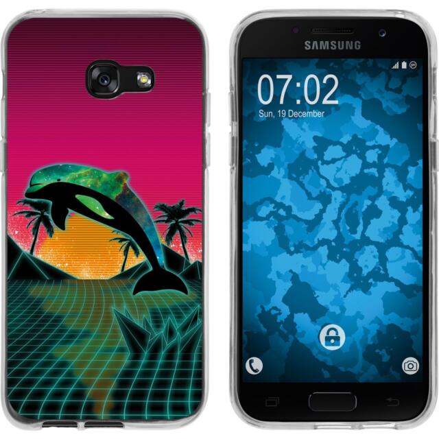 Case for Samsung Galaxy A3 2017 Silicone Case Retro Wave M1 Cover