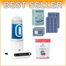 Create Fun Gummies at Home: Complete Set with Silicone Molds & Cherry Mix