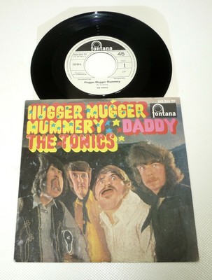 THE TONICS ''Hugger Mugger Mummery'' D 1969 M-/EX WL PROMO Muster BEAT 60s Fontana