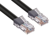 5ft Cat6 UTP Non-Booted Ethernet Network Patch Cable 24AWG Bare Copper, Black