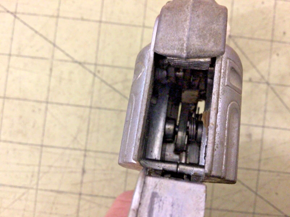 De colección Wyandotte Red Ranger Jr. No. Pistola de tapa fundida a presión 70 con caja Foto 4 de 4