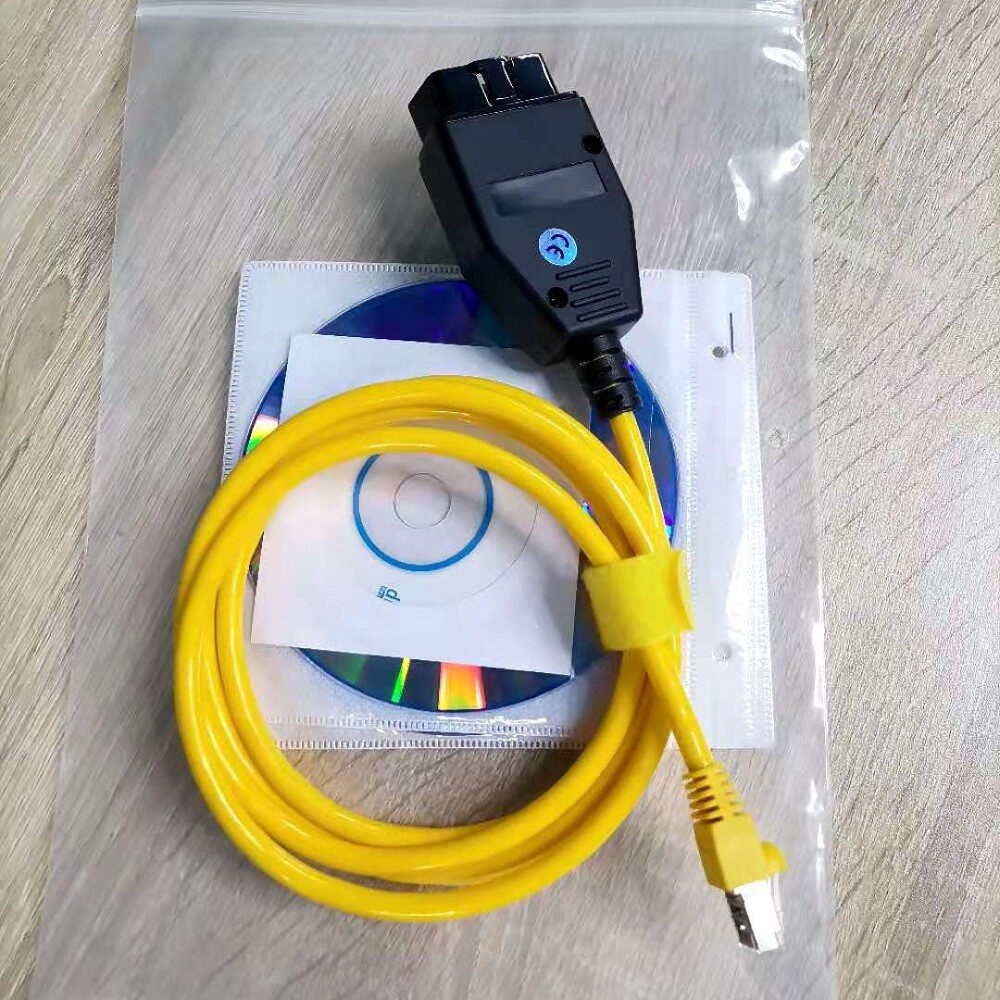 Cavo Ethernet ENET WERPOWER AntiBreak Per BMW F Series - Da OBD2 A RJ45 Per Diagnostica E Coding - 2
