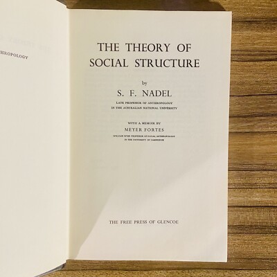 洋書 Studies in the Theory of the Parts of Sp The Idea of Social Structure: Papers in Honor of Robert K