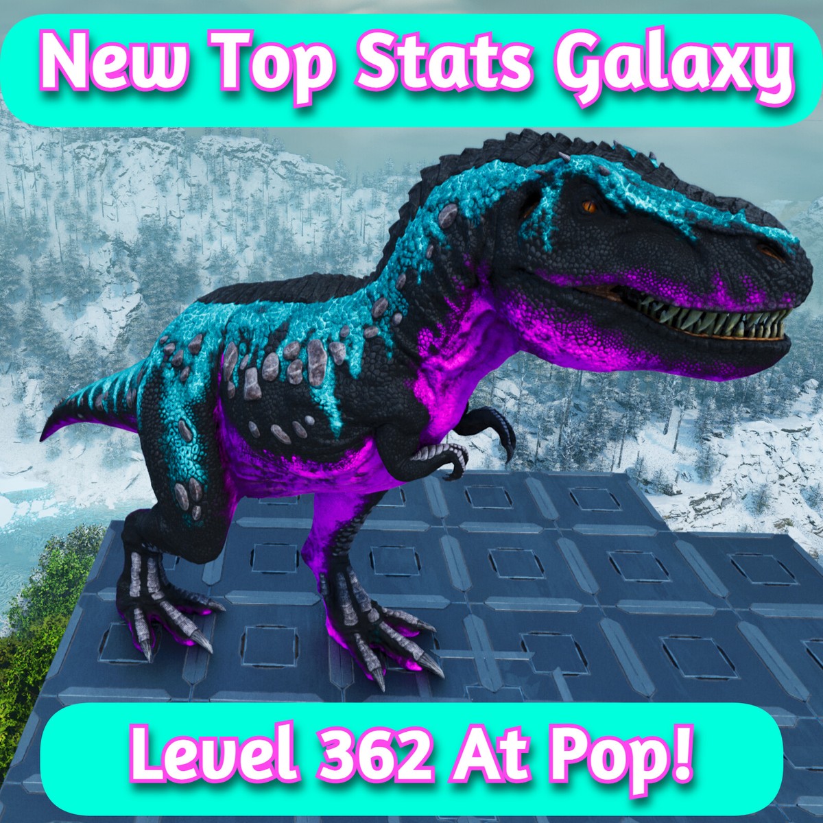 Ark Rock Drakes Solid TOP STATS ARK Survival Ascended ASA PVE - Foto 8