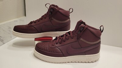 MEN'S NIKE COURT VISION MID WINTERIZED Burgundy Crush/Plum Eclipse DR7882-600