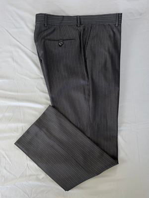 Perry Ellis Flat Front Washable Microfiber Dress Pants, Slacks