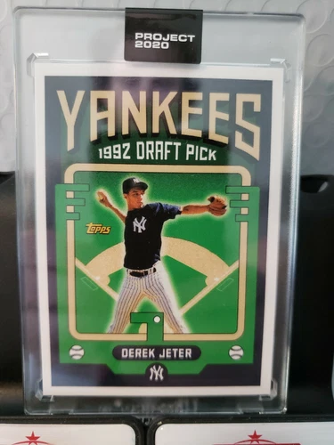 2020 Topps Project 2020 #59 Derek Jeter by Grotesk (Print Run: 6,511)