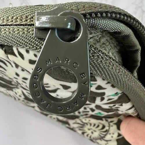 Marc by Marc Jacobs Quilted Tablet Bag Green White Brown 10.5"x8" Workwear - 第 6/8 張圖片