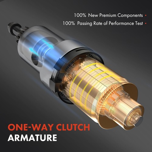 Starter Motor for Dodge Caravan Chrysler Town & Country Plymouth 1.4kW/12V CW 9T - 第 5/8 張圖片