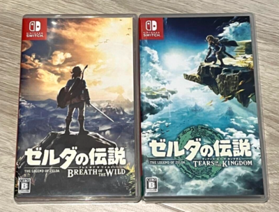 The Legend of Zelda Breath of the Wild & Tears of the Kingdom set