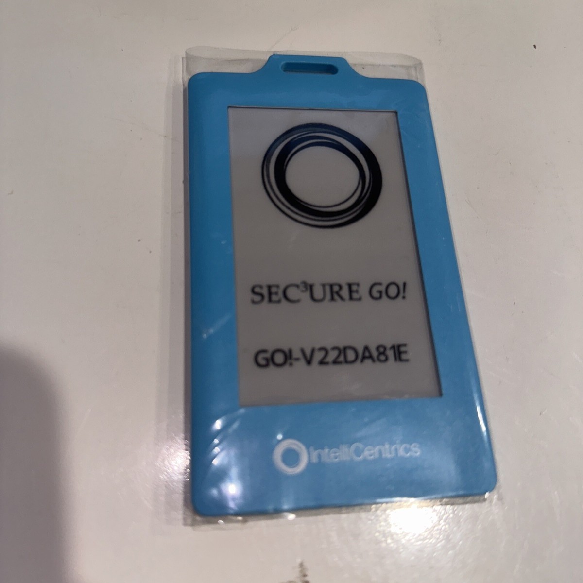 IntelliCentrics Electronic Badge ebadge for Sec3ure Go