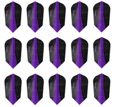 5 Sets Harrows Retina 100 Micron Slim Dart Flights – Ships w/ Tracking - Purple