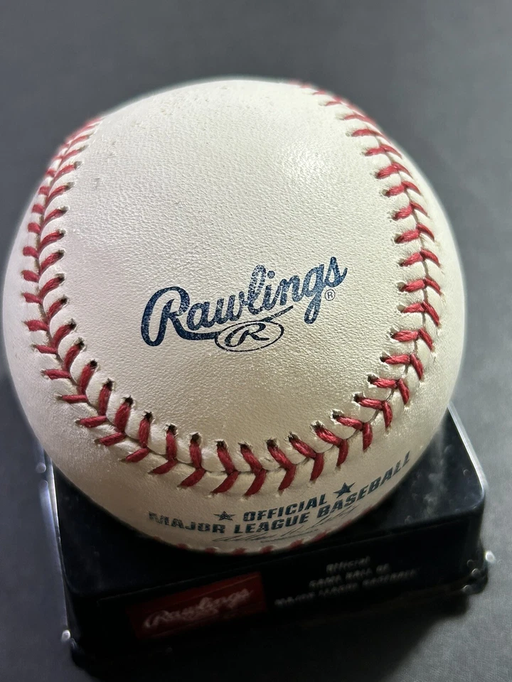 加林·塞奇尼亲笔签名官方大联盟棒球 — 第 4/4 张图片