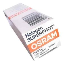 18 X Osram bulb 64512 120v 300 watt