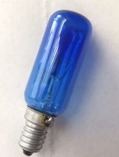 Universal E14 25W Blue Tint Fridge Freezer Lamp Light Bulb Globe