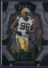 Devonte Wyatt Rookie RC 2022 Panini Select Premier Base #137 Green Bay Packers