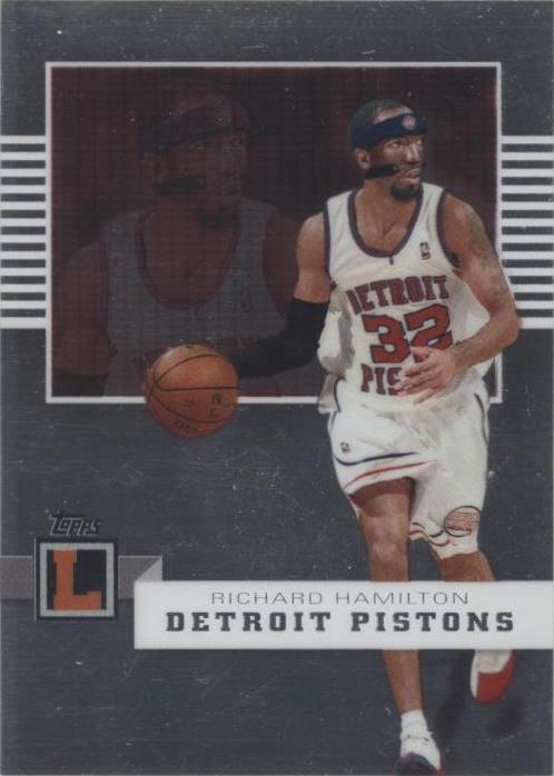 2007-08 Topps Letterman - Richard Hamilton #40 - 1 of 2