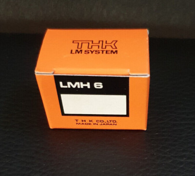 THK LMH6 Linearkugellager/zweiseitig abgeflachter Rundflansch/Stahl *neu* in OVP