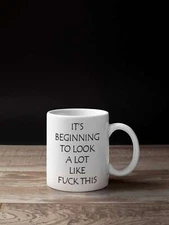 F This Funny Adult Language Coffee Mug | 11oz. Coffee Cup | CM277