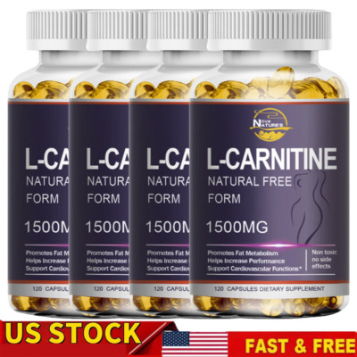 480ct L-Carnitine - Boost Metabolism Reduce The Accumulation of Metabolic Waste
