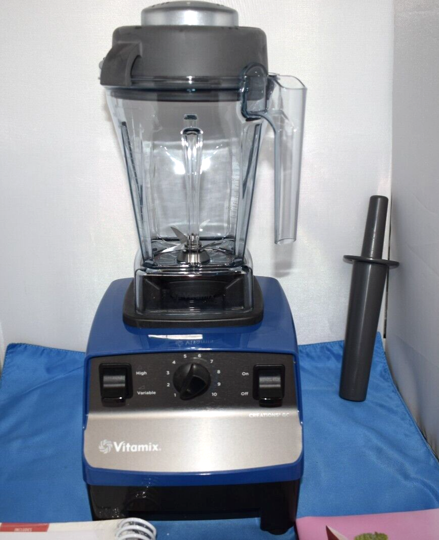 VITAMIX CREATIONS GC VM0103D Variable 10 Speed Blender BLUE VITAMIX CREATIONS GC VM0103D Variable 10 Speed Blender BLUE