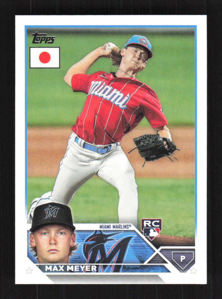 Max Meyer RC 2023 Topps Topps Japan Edition Miami Marlins #148